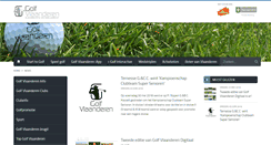 Desktop Screenshot of golfvlaanderen.be